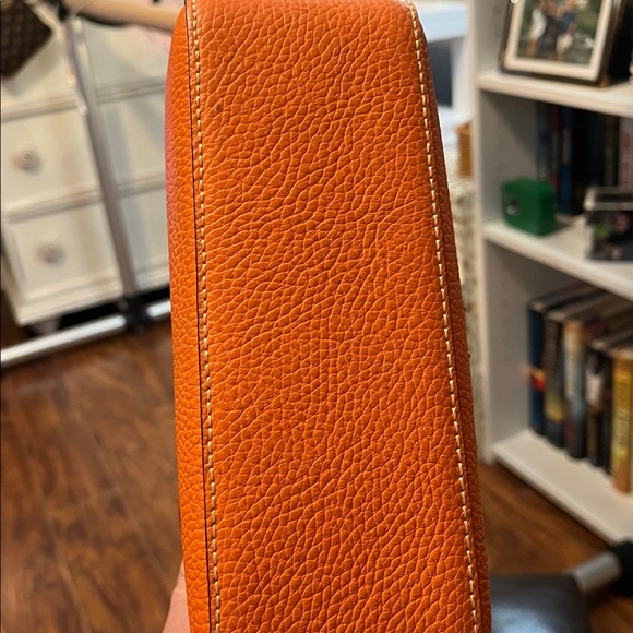 Dooney & Bourke Tangerine Leather Crossbody - Picture 3 of 12